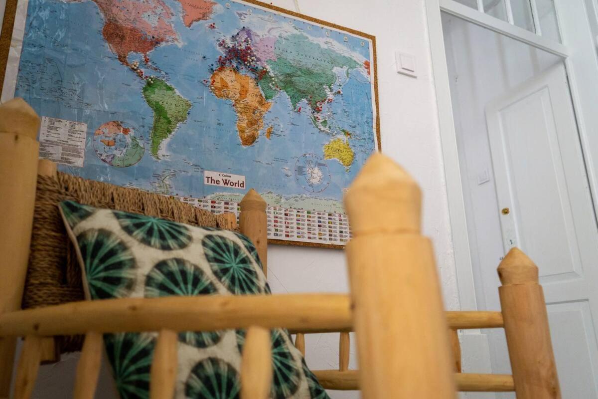 Old Charming House Faro Apartment Bagian luar foto